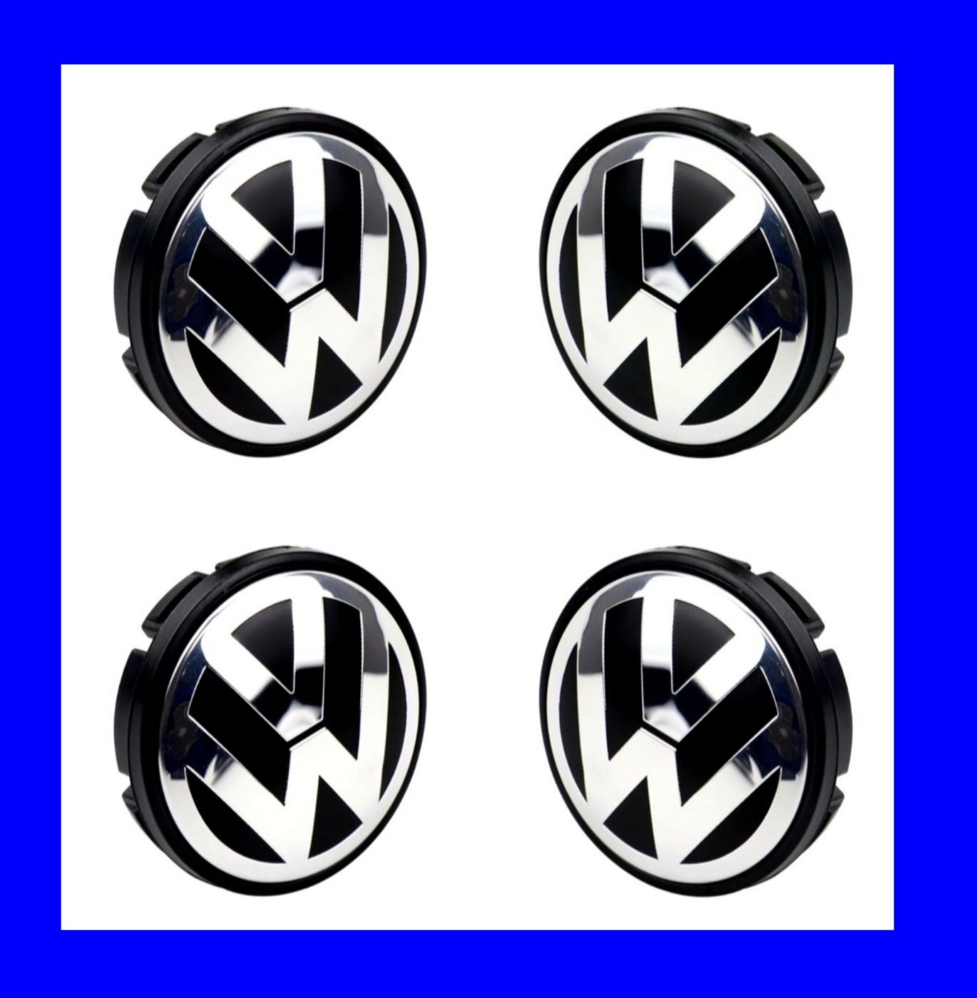 *NOWE* Dekielki 56mm VW VOLKSWAGEN komplet 4szt. dekle kapsle