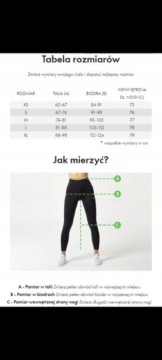 Legginsy damskie Levi's XL