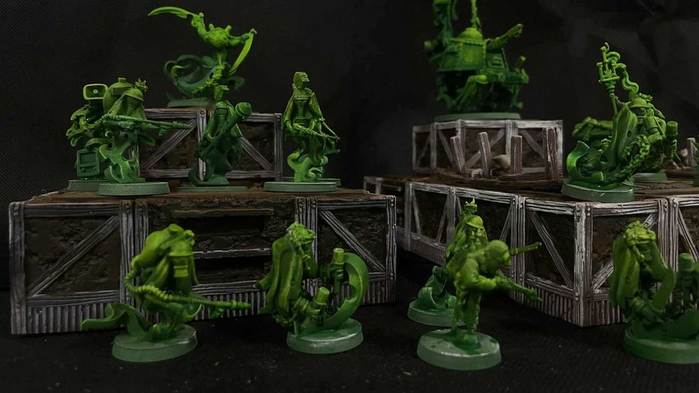 Trench Crusade - Trench Ghosts - Pełna armia - niemalowana