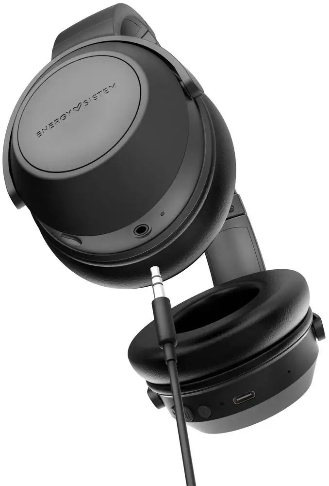 słuchawki bezprzewodowe nauszne energy sistem 1 bluetooth anc czarne