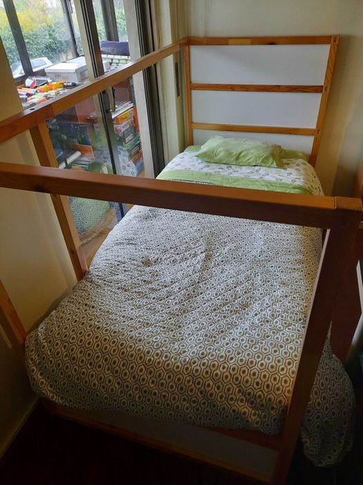 Cama de Solteiro + colchão IKEA