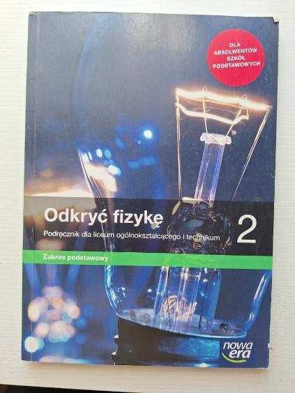 Odkryć fizykę klasa 2 zakres podstawowy
