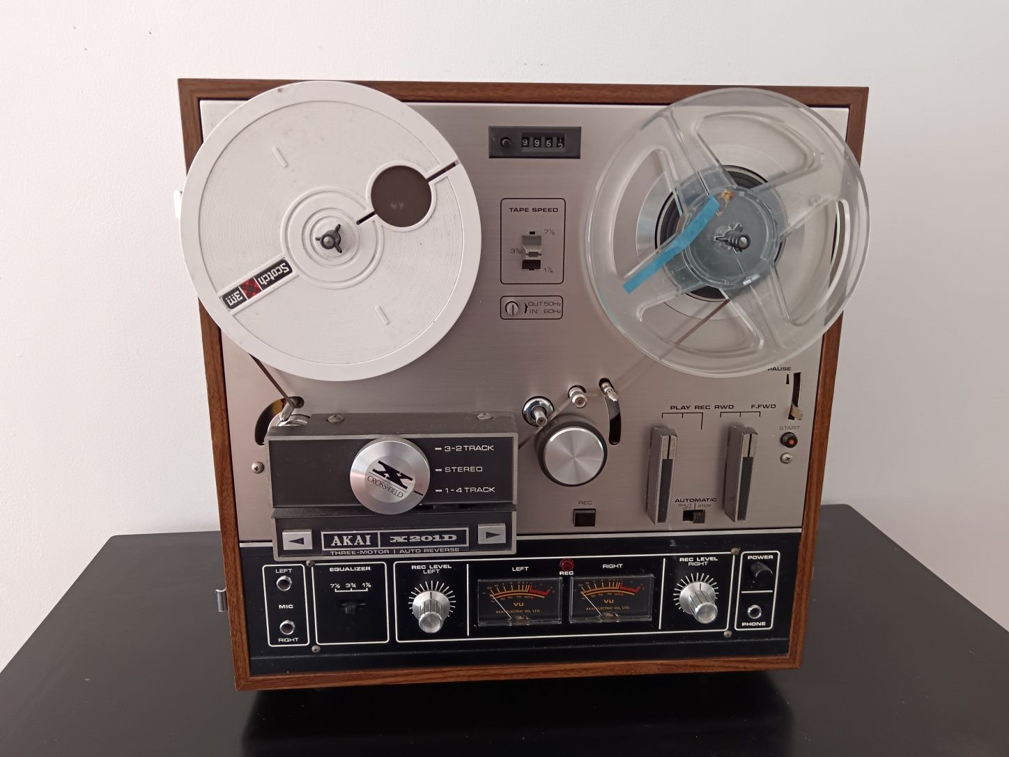 Akai X-201D ( bobines/ reel to reel)