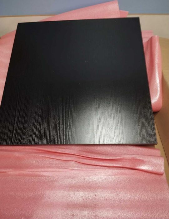 Blat deska czarna 65x63cm 2 szt.