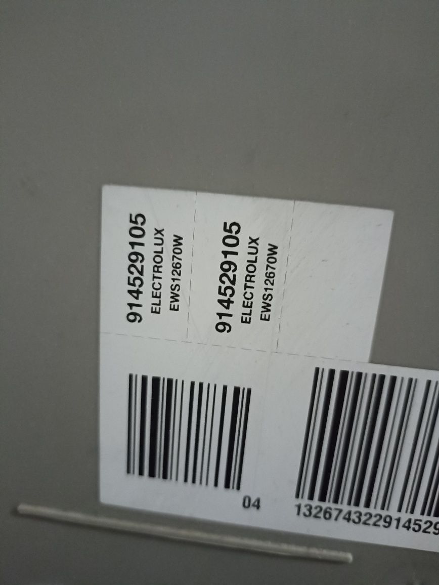 Pralka Elektrolux EWS 12670W uszkodzona