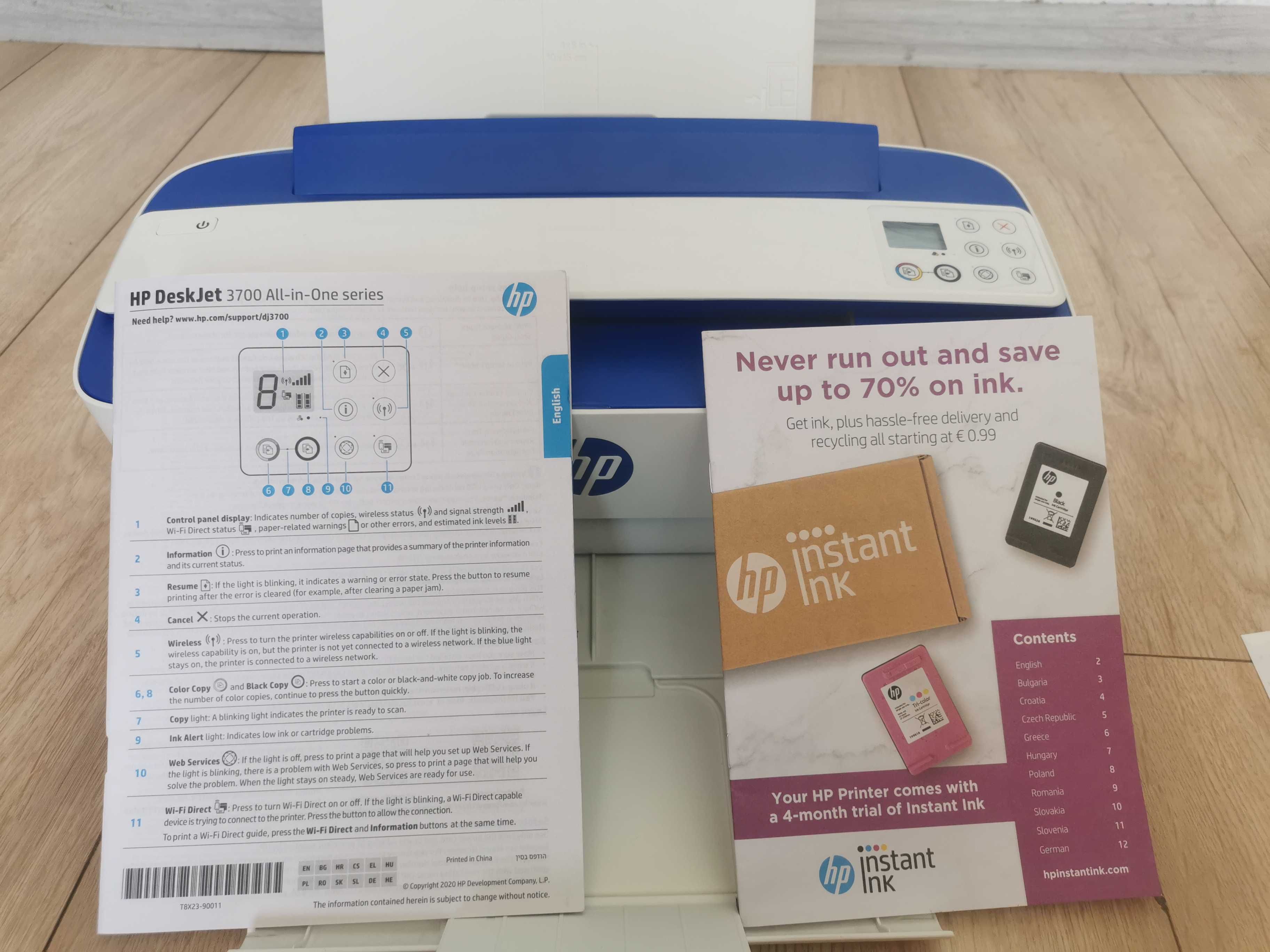 HP DeskJack 3700 gwarancja 25.10.2024