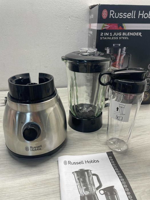 Blender kielichowy szklany Russell Hobbs 600 W