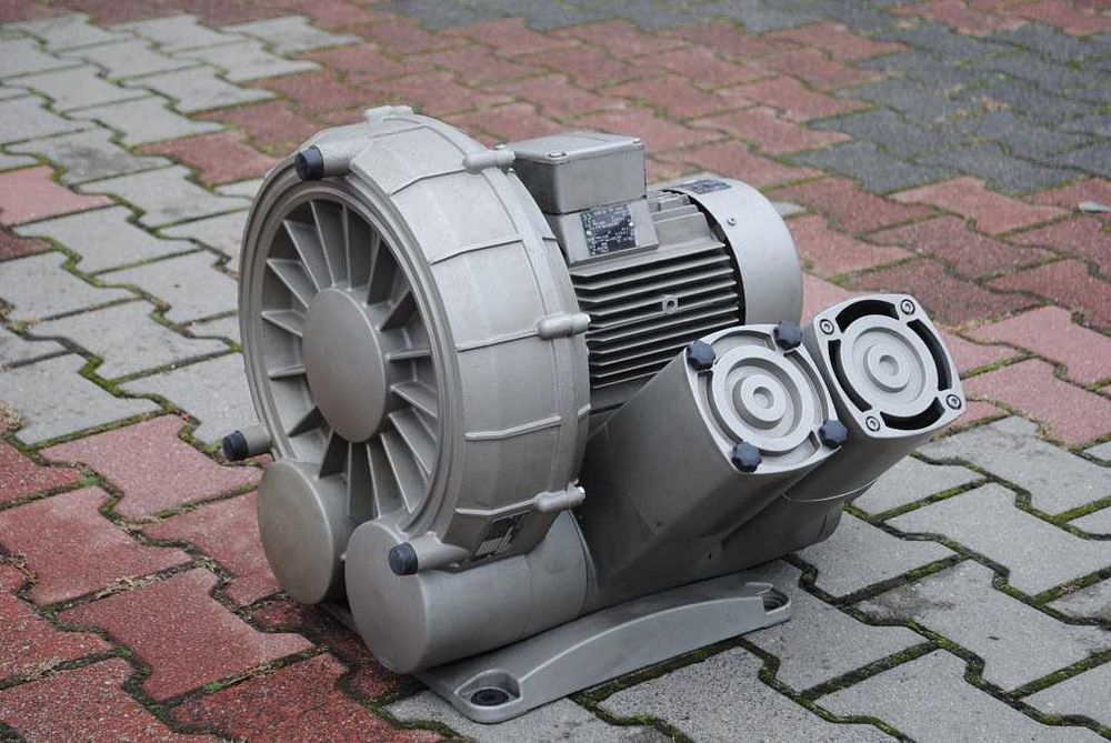 Wentylator bocznokanałowy, pompa próżniowa 3kw. BECKER