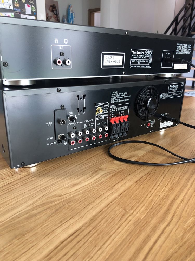 Amplituner Technics SA-GX170, CD player