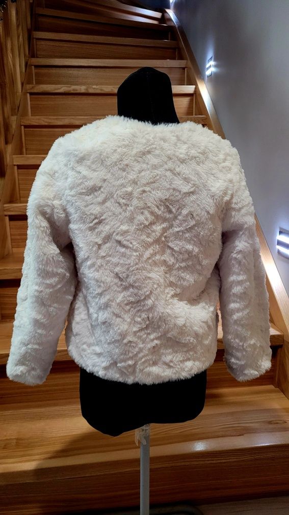 Bolerko futerko 110/116 H&M