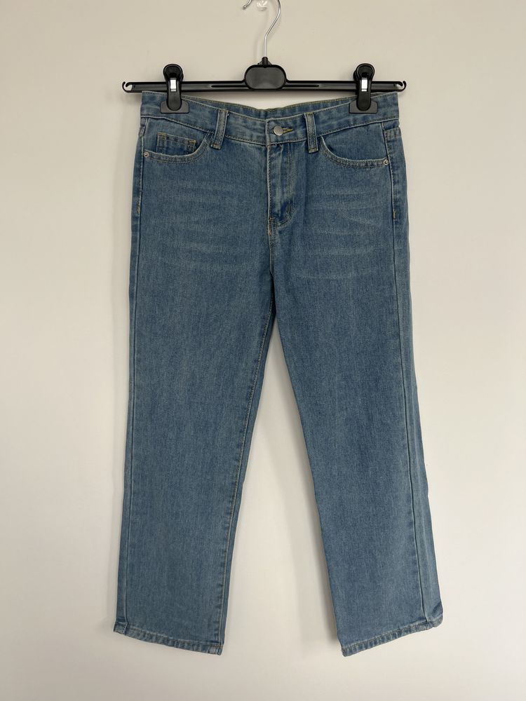 Shein spodnie dziecięce jeansowe r.152
