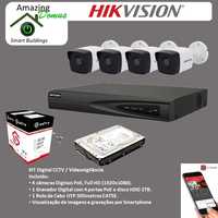 KIT CCTV Videovigilância Digital - HIKVISION