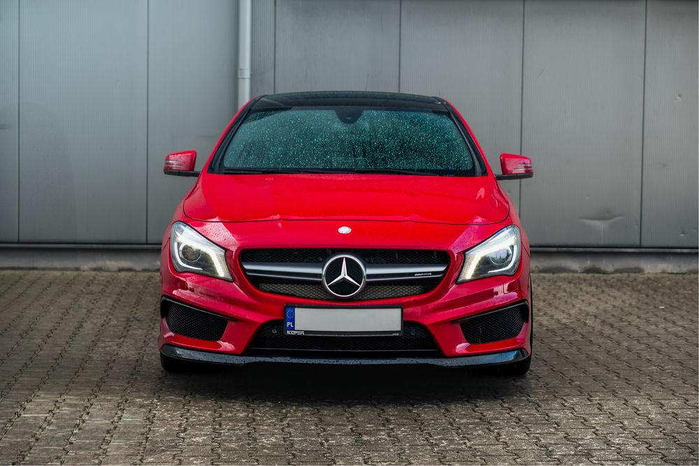 Wynajem Mercedes CLA45 AMG Wypożyczalnia aut sportowych S3 S5 Maserati
