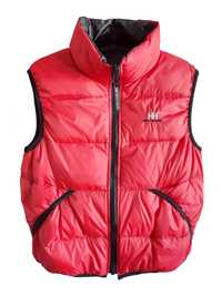 HELLY HANSEN Red Black Insulator DWR dwustronna kamizelka puchowa nowa