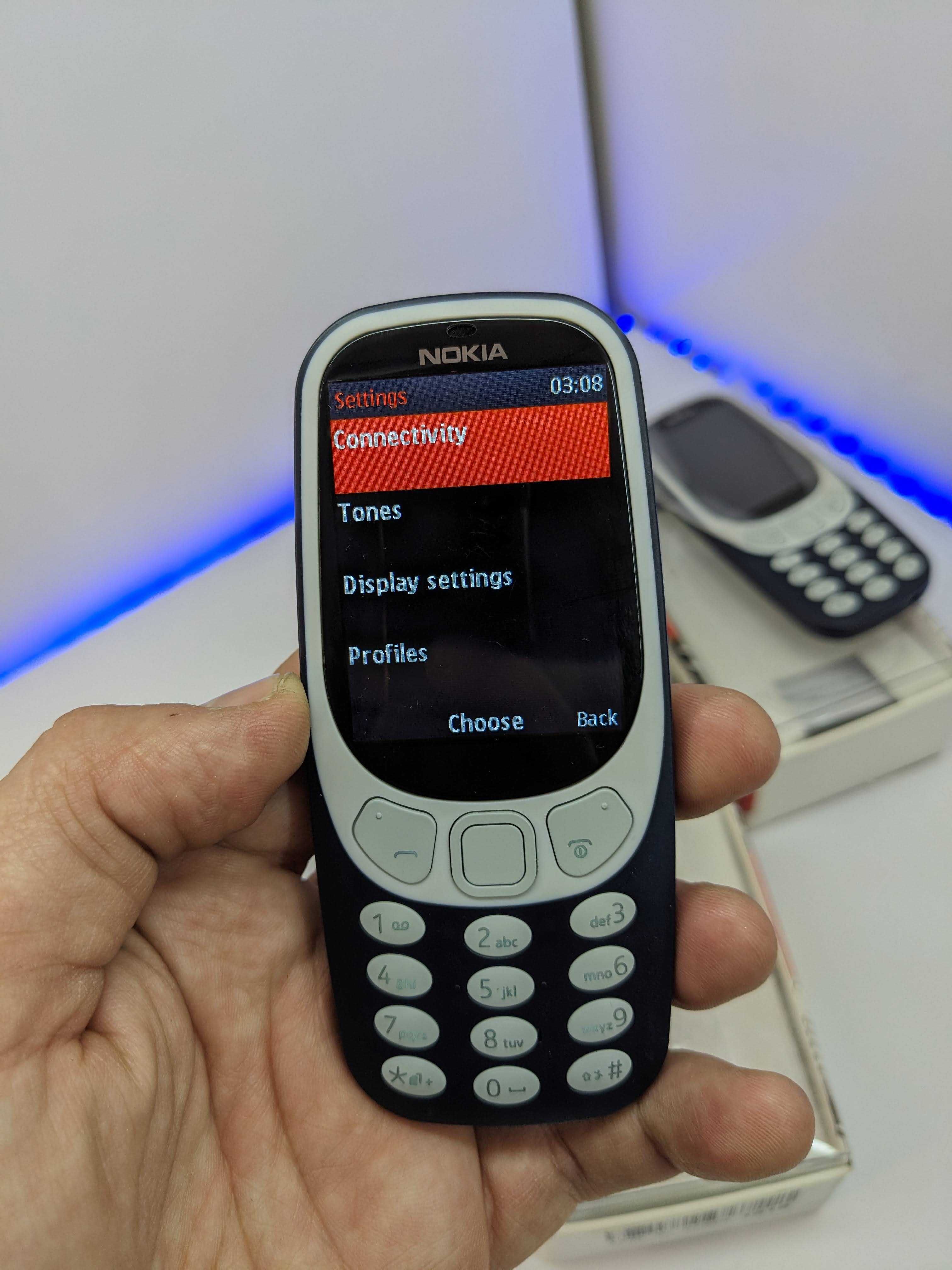 Кнопочний телефон Nokia 3310 Dual Sim  Англійська мова