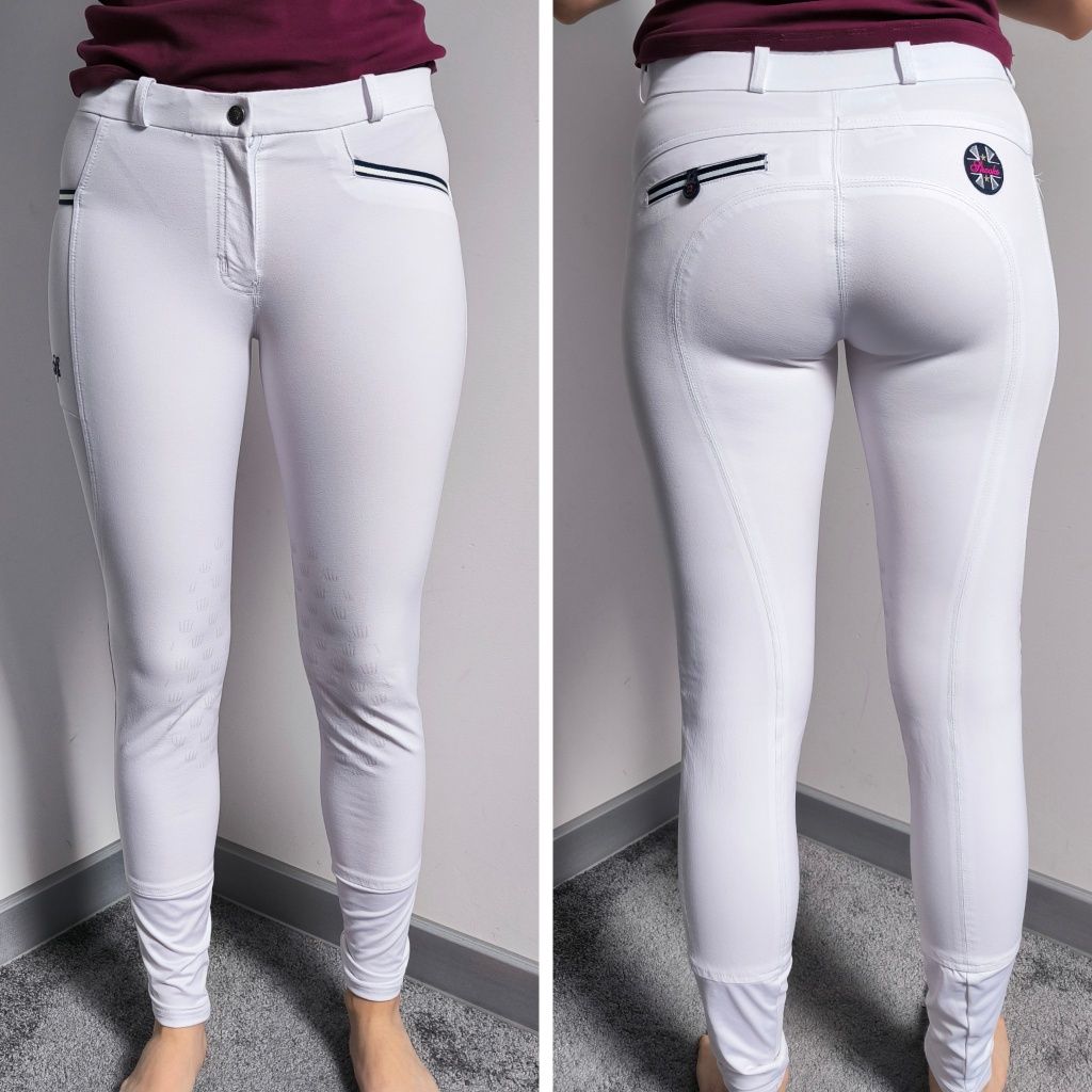 Bryczesy spooks 34 XS kolanowy silikon