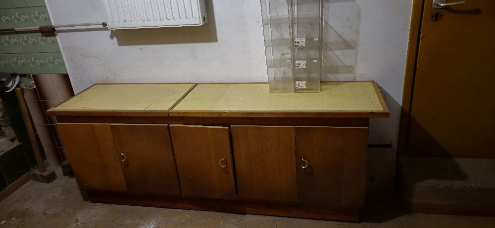 # PRL # Stara komoda szafa DO RENOWACJI 188 CM
