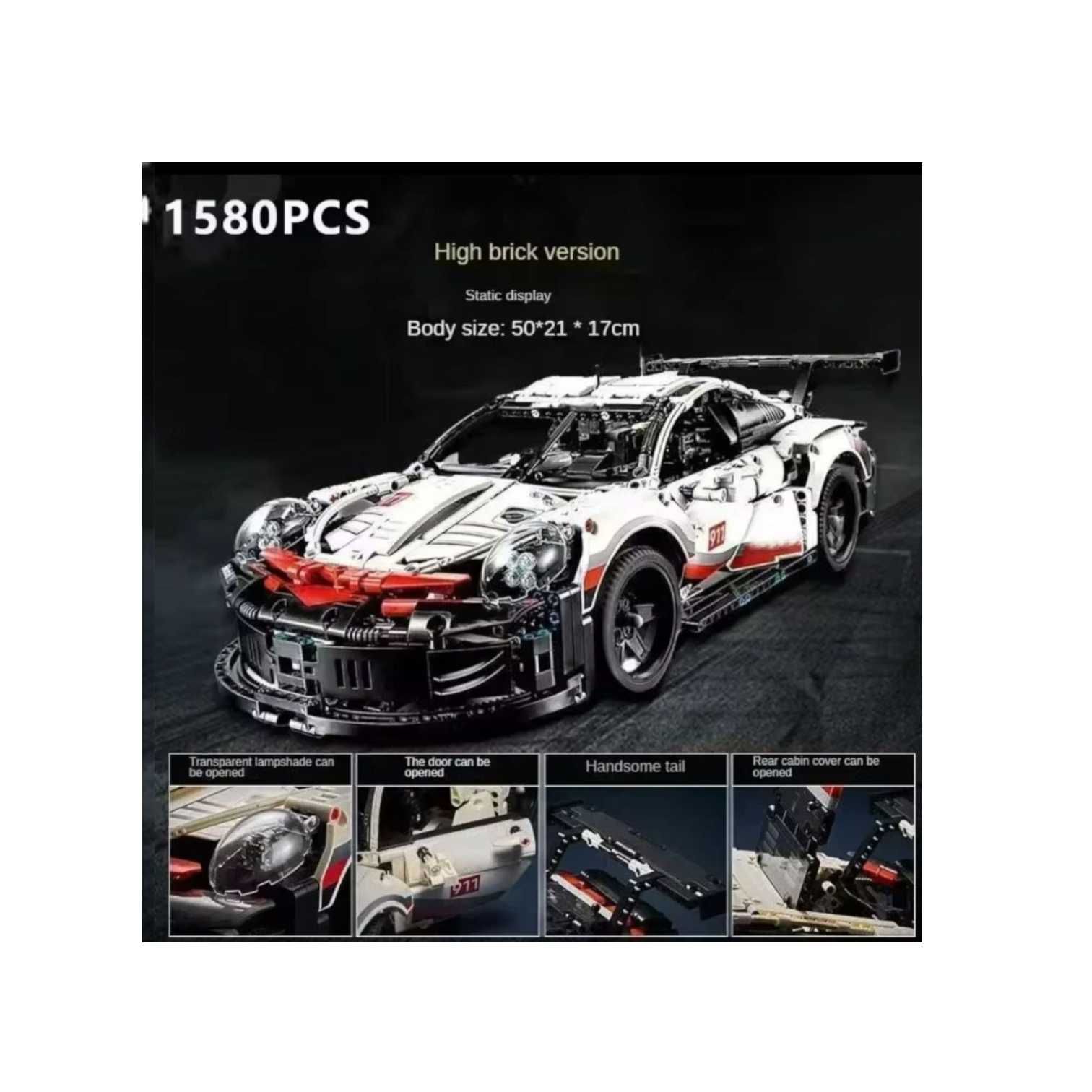 Technic klocki Porsche 911 RSR