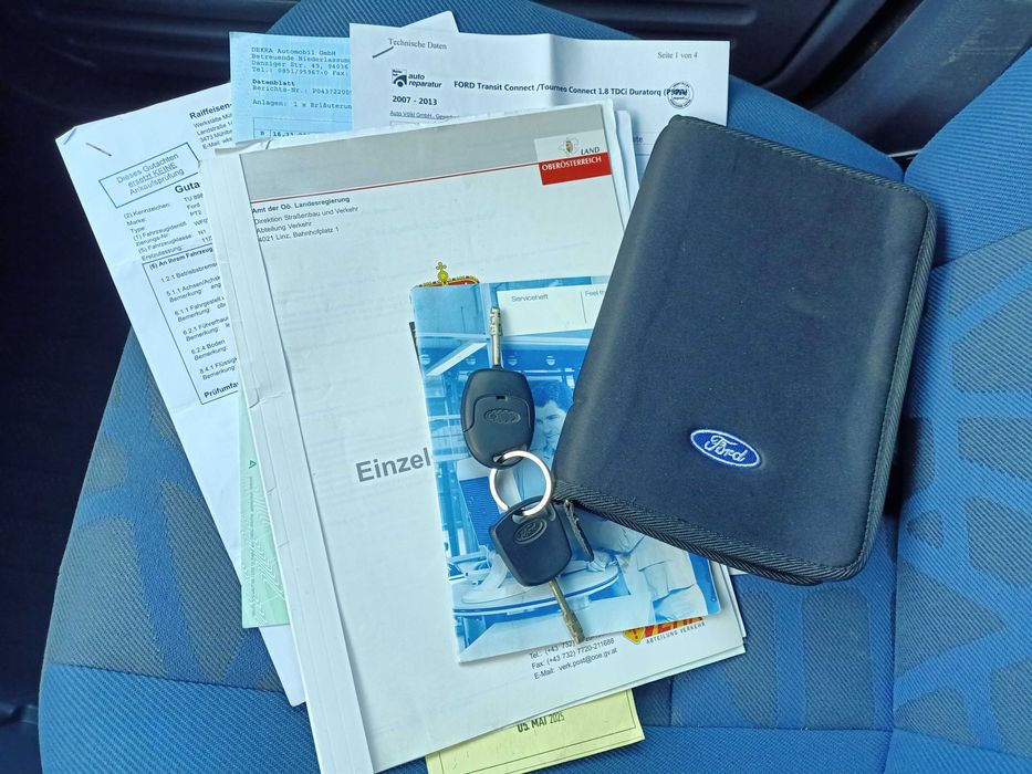 Ford Transit Connect 1.8 TDCi Klimatyzacja! Oryginał Servis!