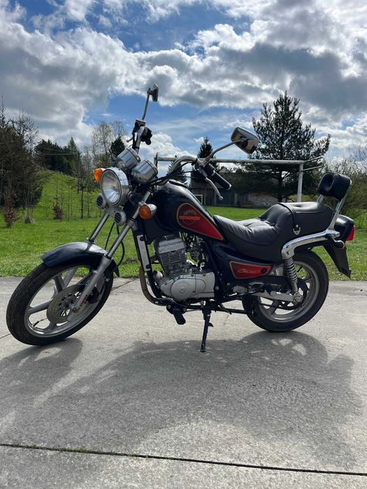 Hyosung GA125 F sprowadzony z niemiec