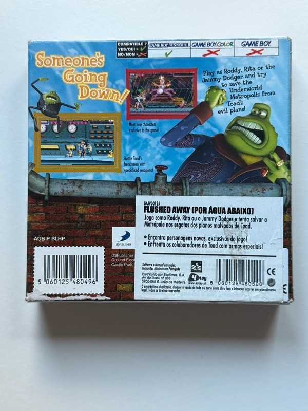 Jogo Gameboy Advance Flushed Away
