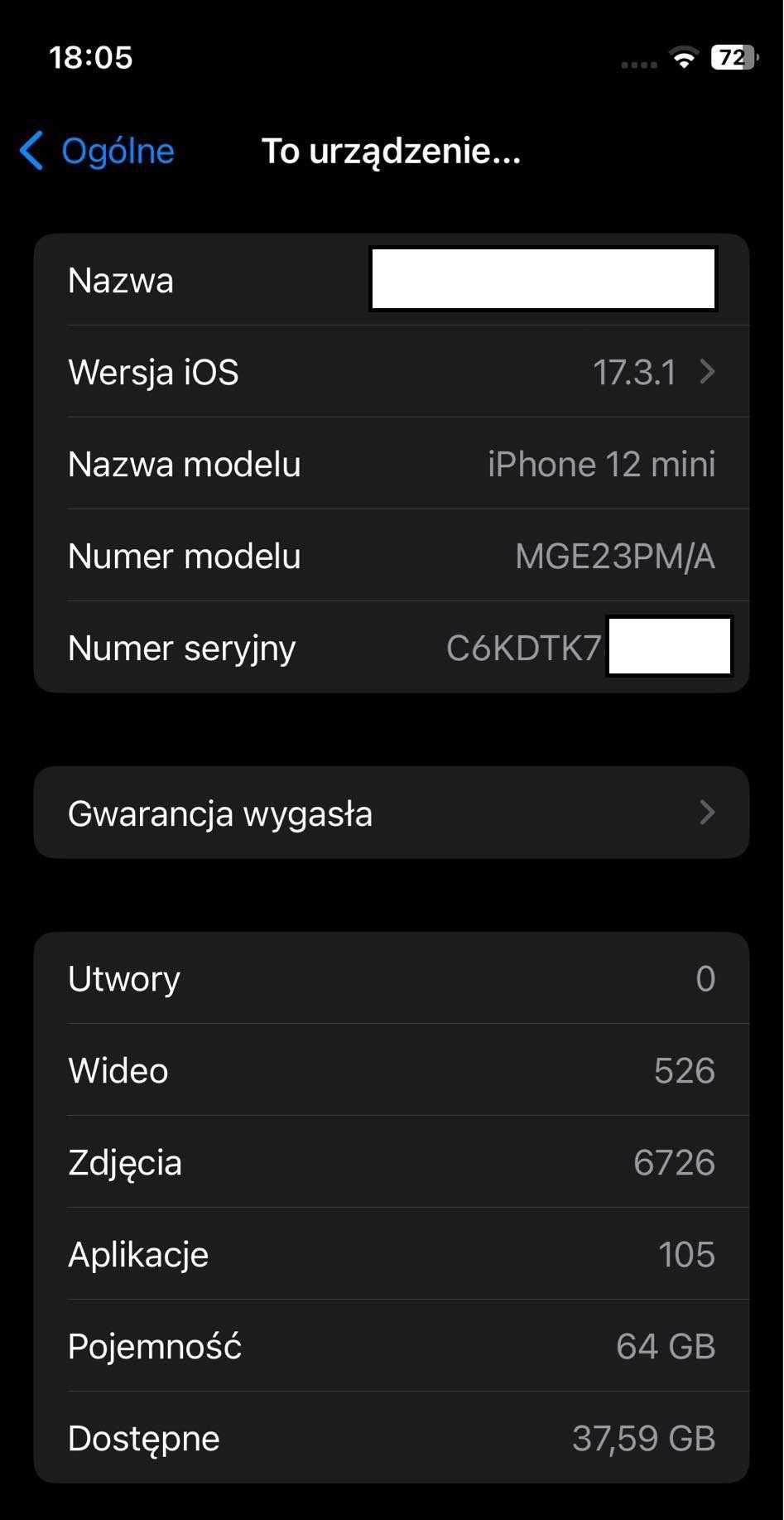iPhone 12 mini - Zielony/Miętowy - Stan idealny