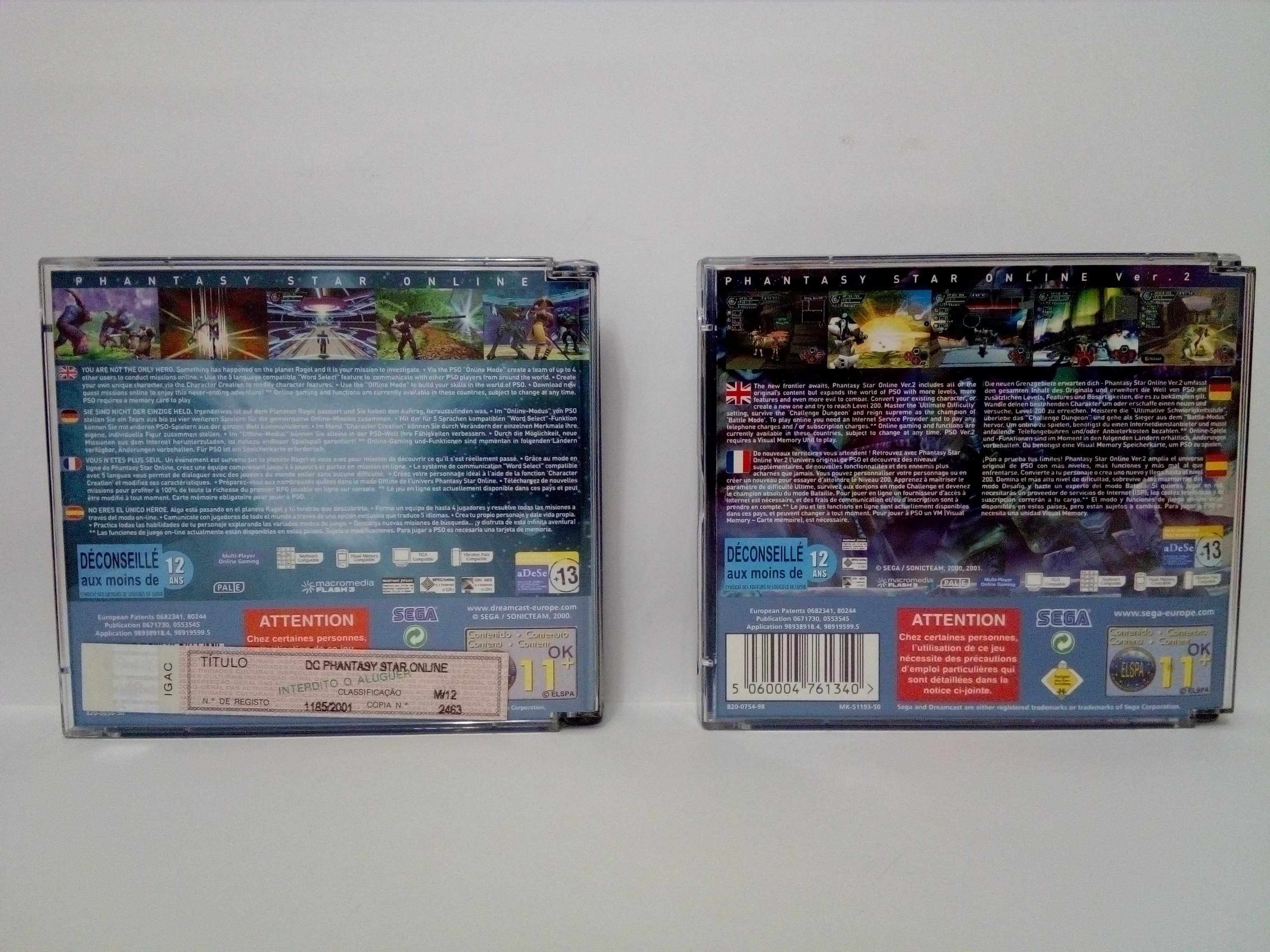 Jogos Dreamcast como novos