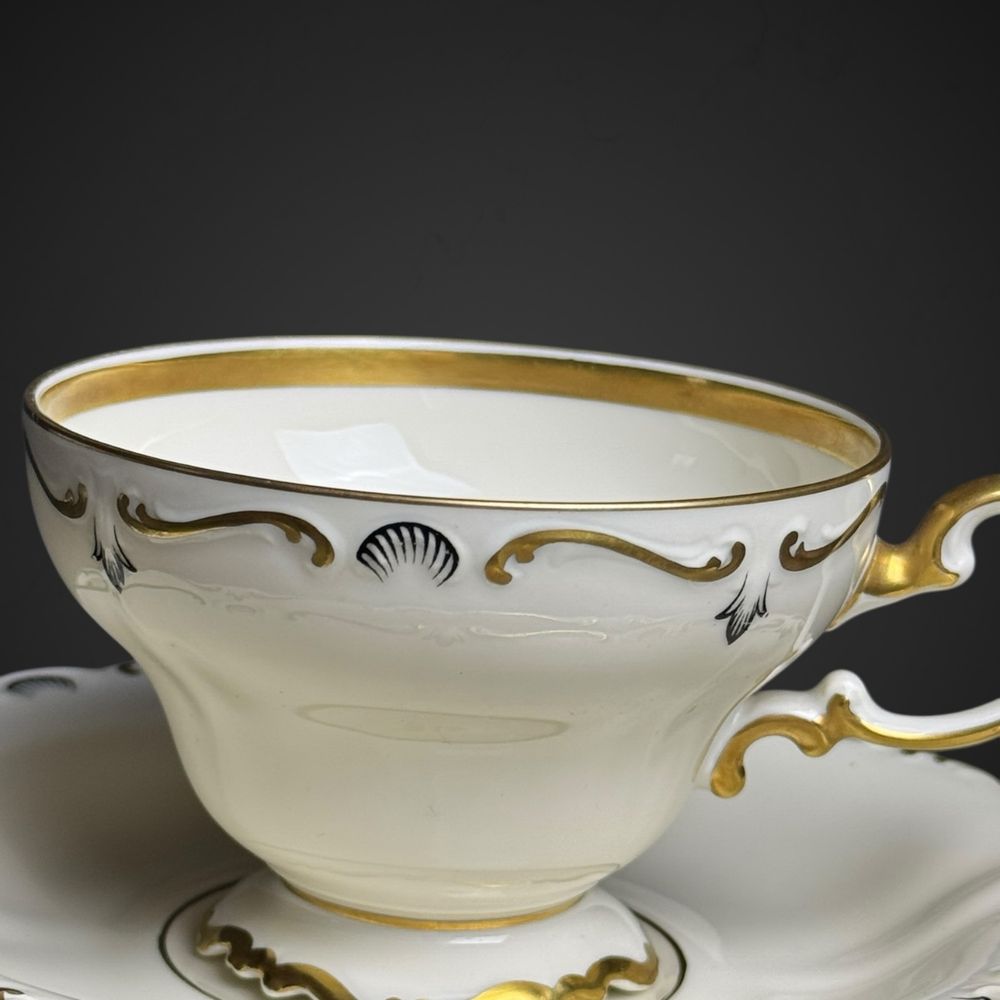 Trio zestaw śniadaniowy Rosenthal Selb Germany Pompadour B51/053102