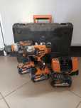 klucz AEG BSS 18C12Z, wkretarko wiertarka AEG BSB 18CBL 3x bateria