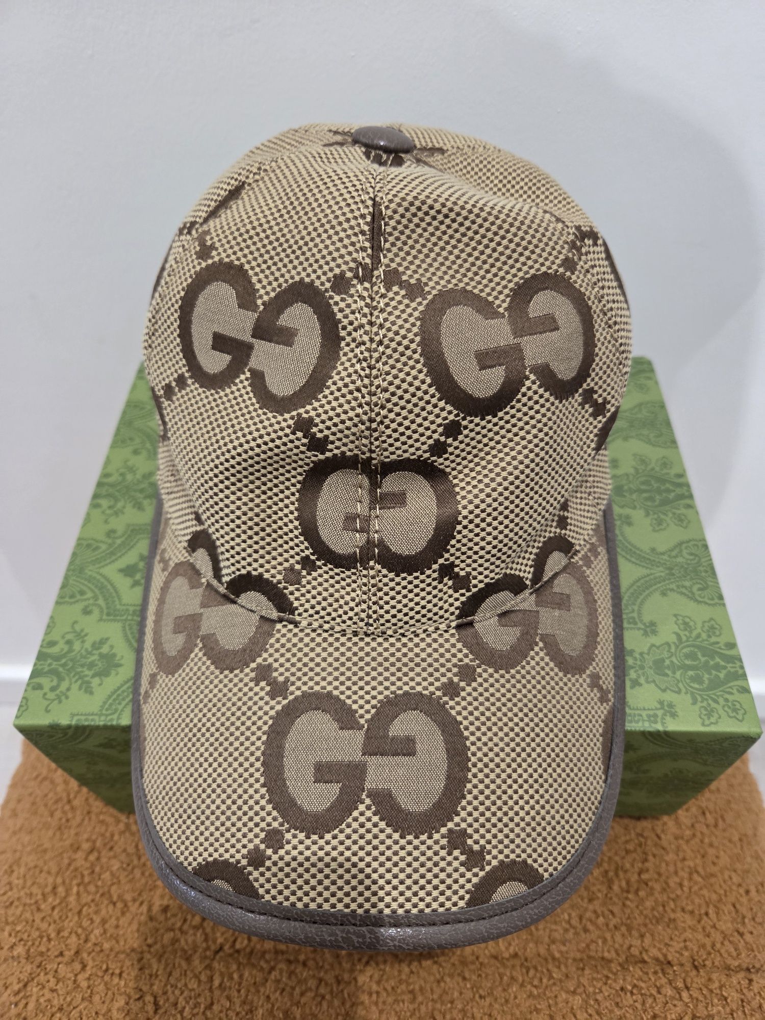 Chapéu Gucci beje