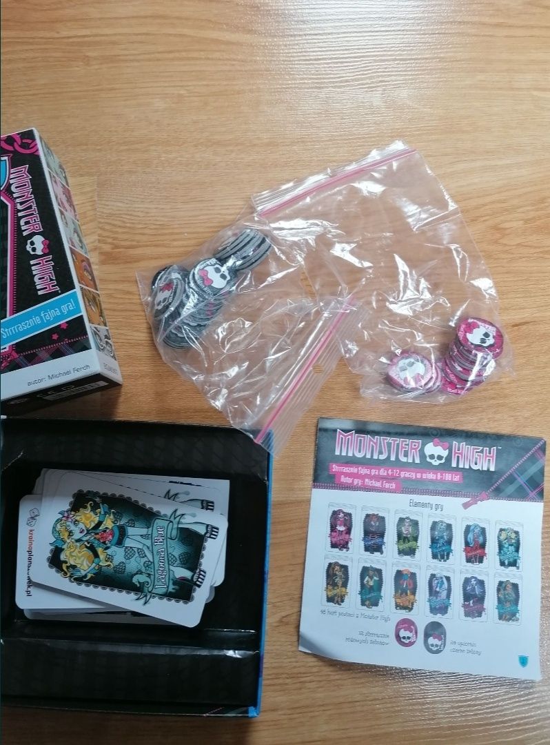 Egmont gra Monster high, wiek 8-108 lat