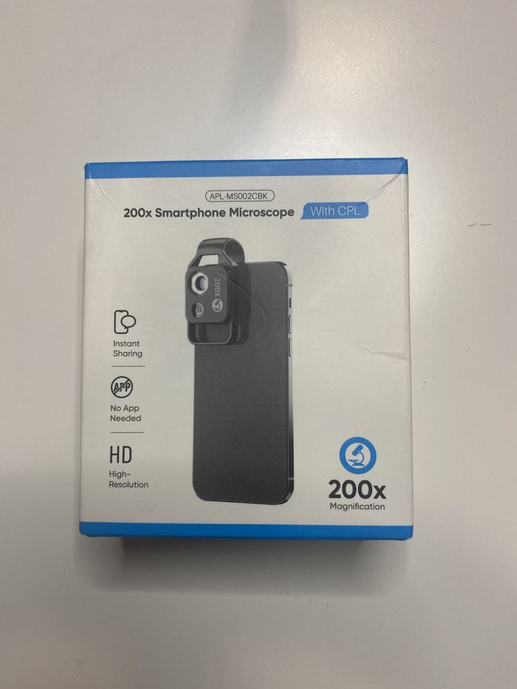 Mikroskop APEXEL MS002 200X Obiektyw do telefonu