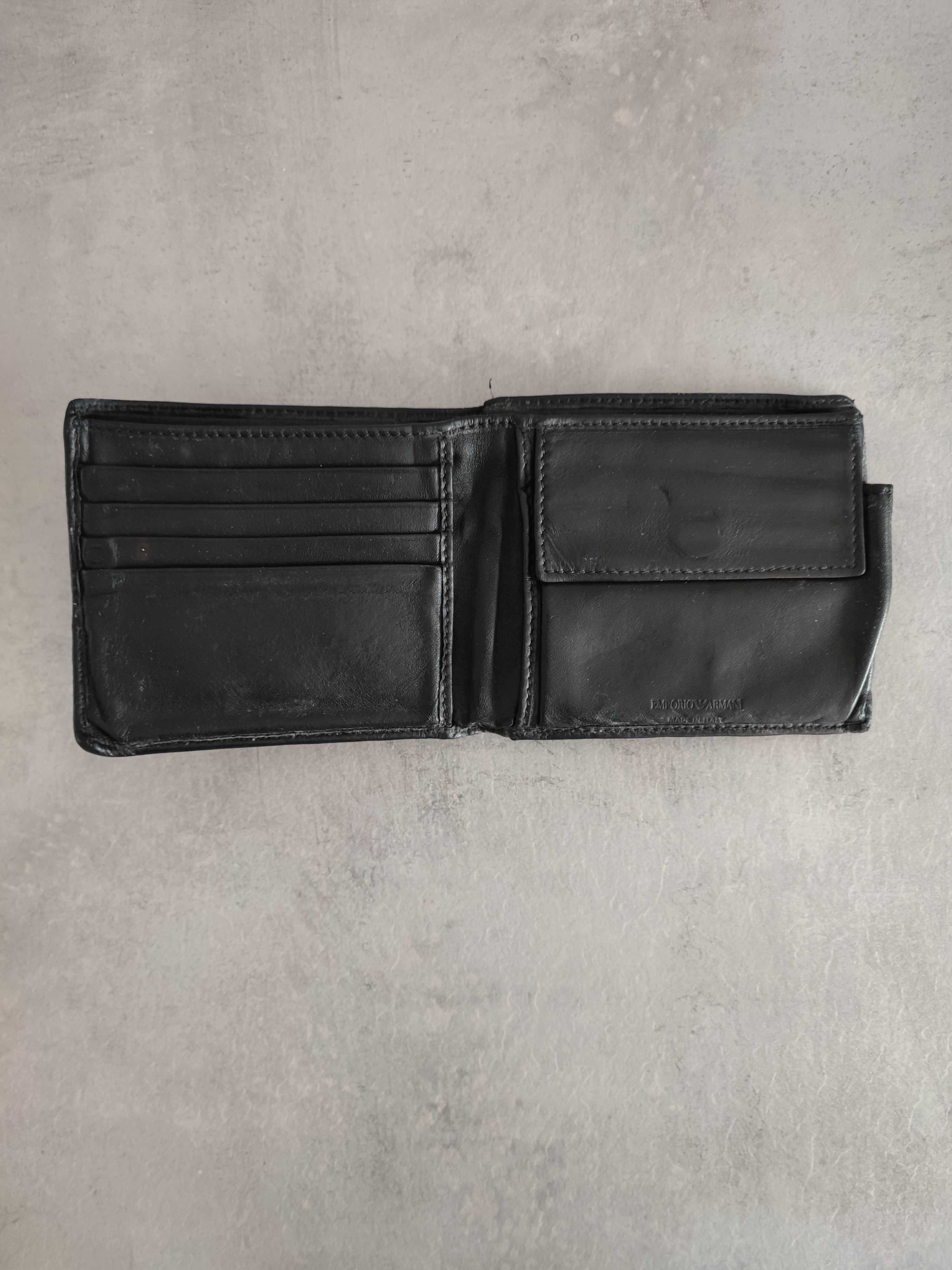 Carteira em pele homem Emporio Armani