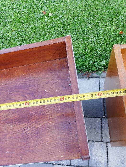 Stary drewniany zestaw