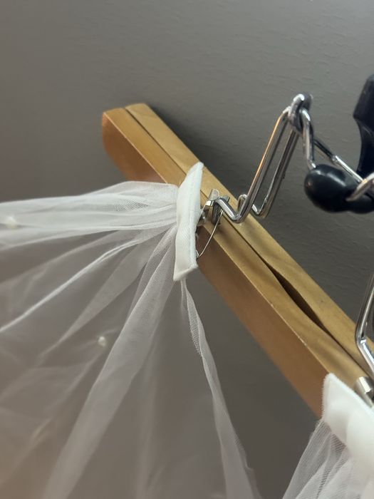 Весільний кейп в перлинки. Перли. Фата. Накидка