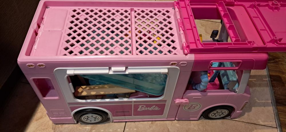 Kamper Barbie duży