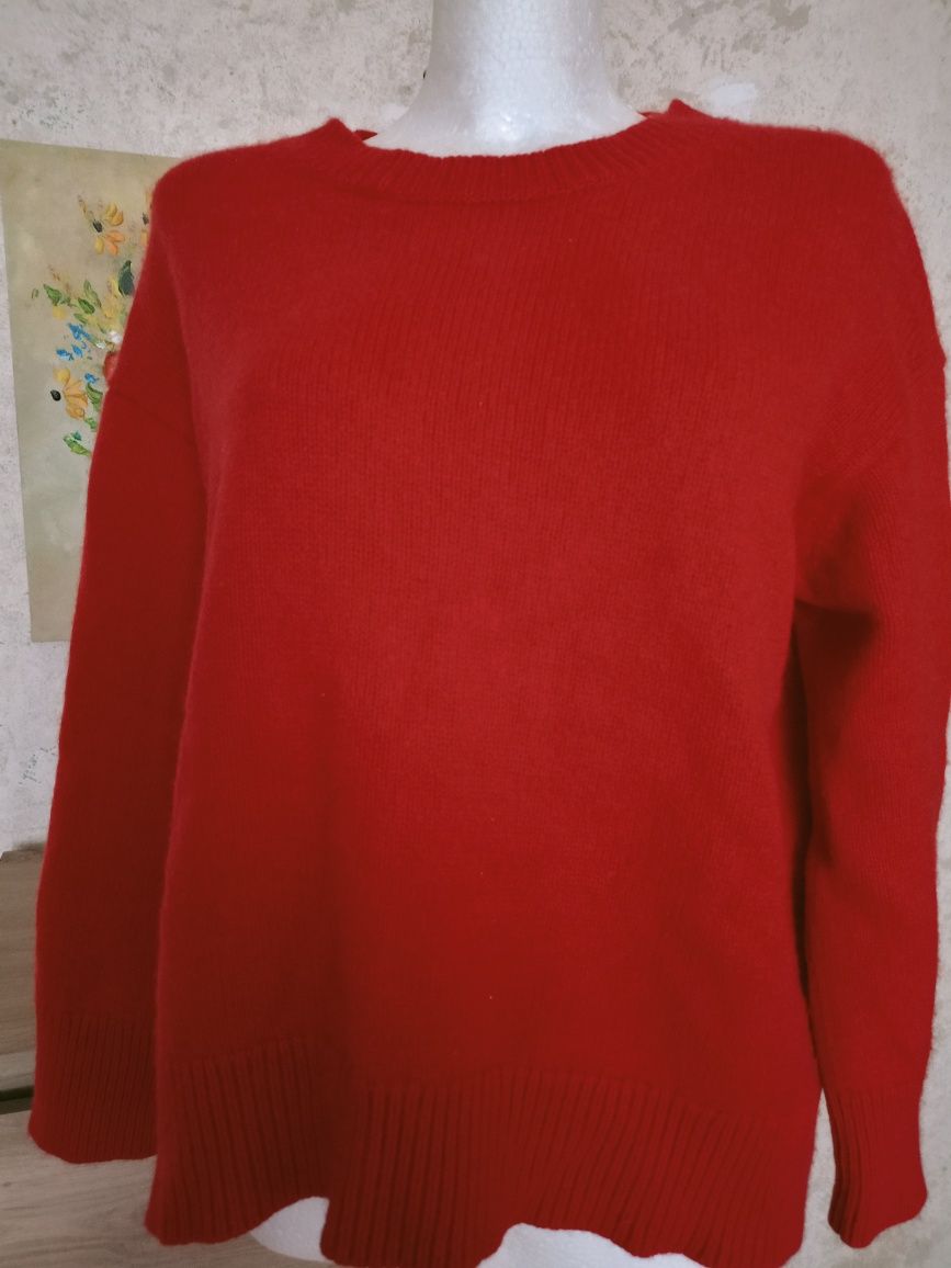 SMINFINITI sweter kaszmir+ bawełna S