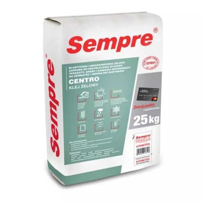 Klej żelowy CENTRO SEMPRE – do dużego formatu 2.0m2