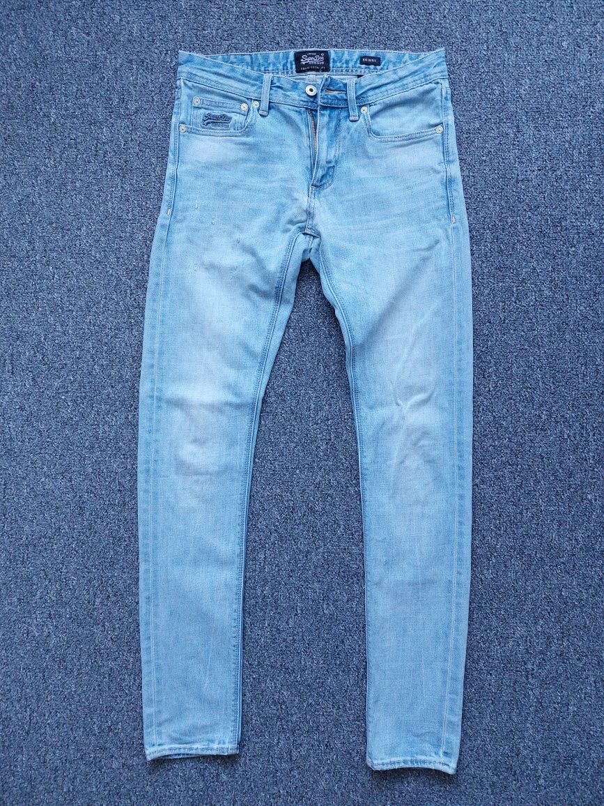 Spodnie jeans SuperDry Japan W29 L32 skinny fit vintage casual daily