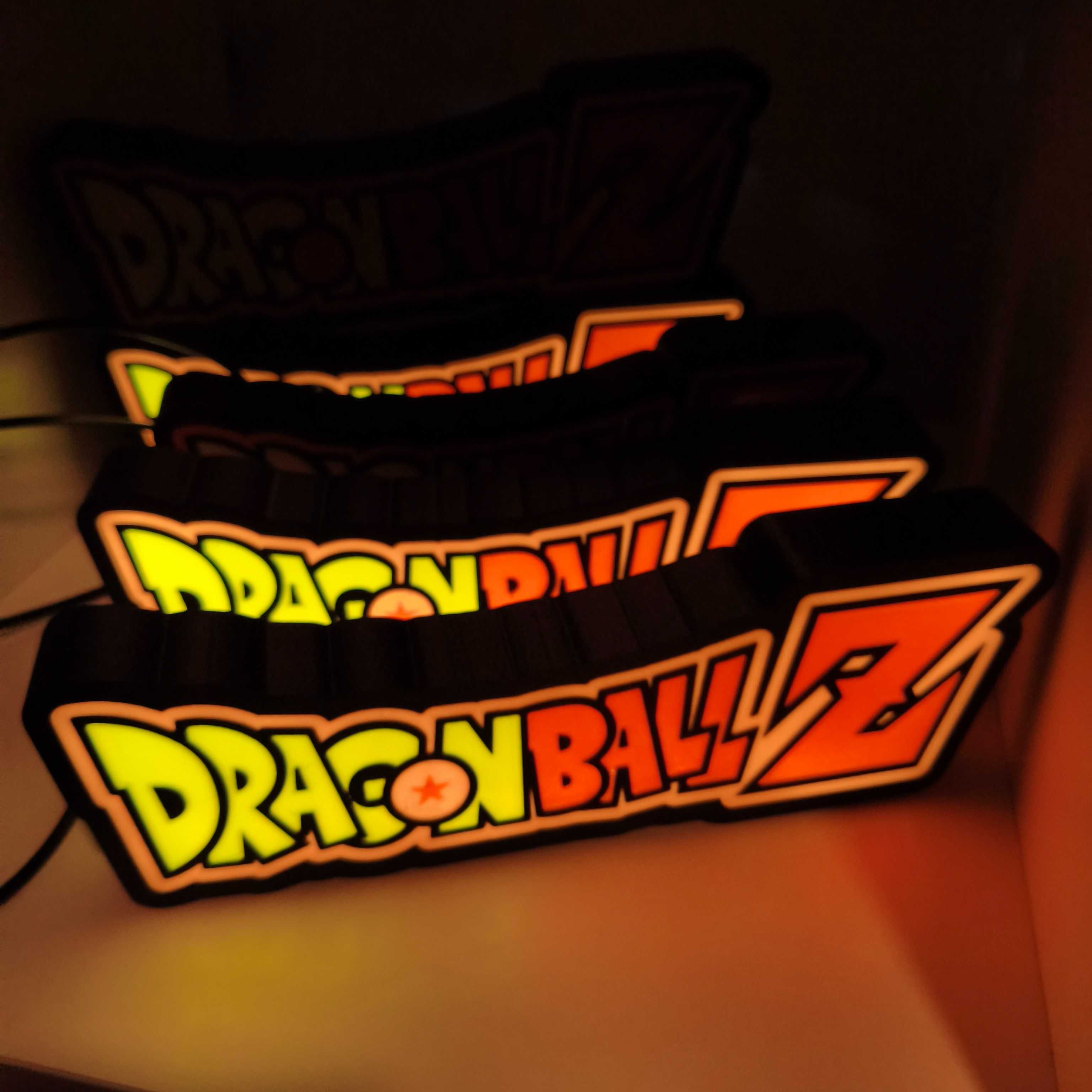 Candeeiro Dragon Ball Z com interruptor e ligação USB