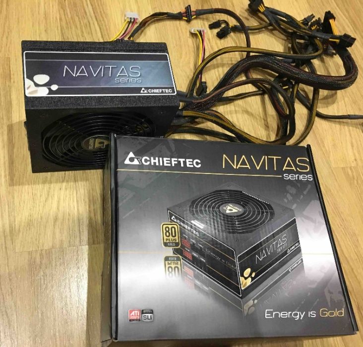 Блок питания CHIEFTEC 1000W (1КВт) Gold Navitas (GPM-1000C)