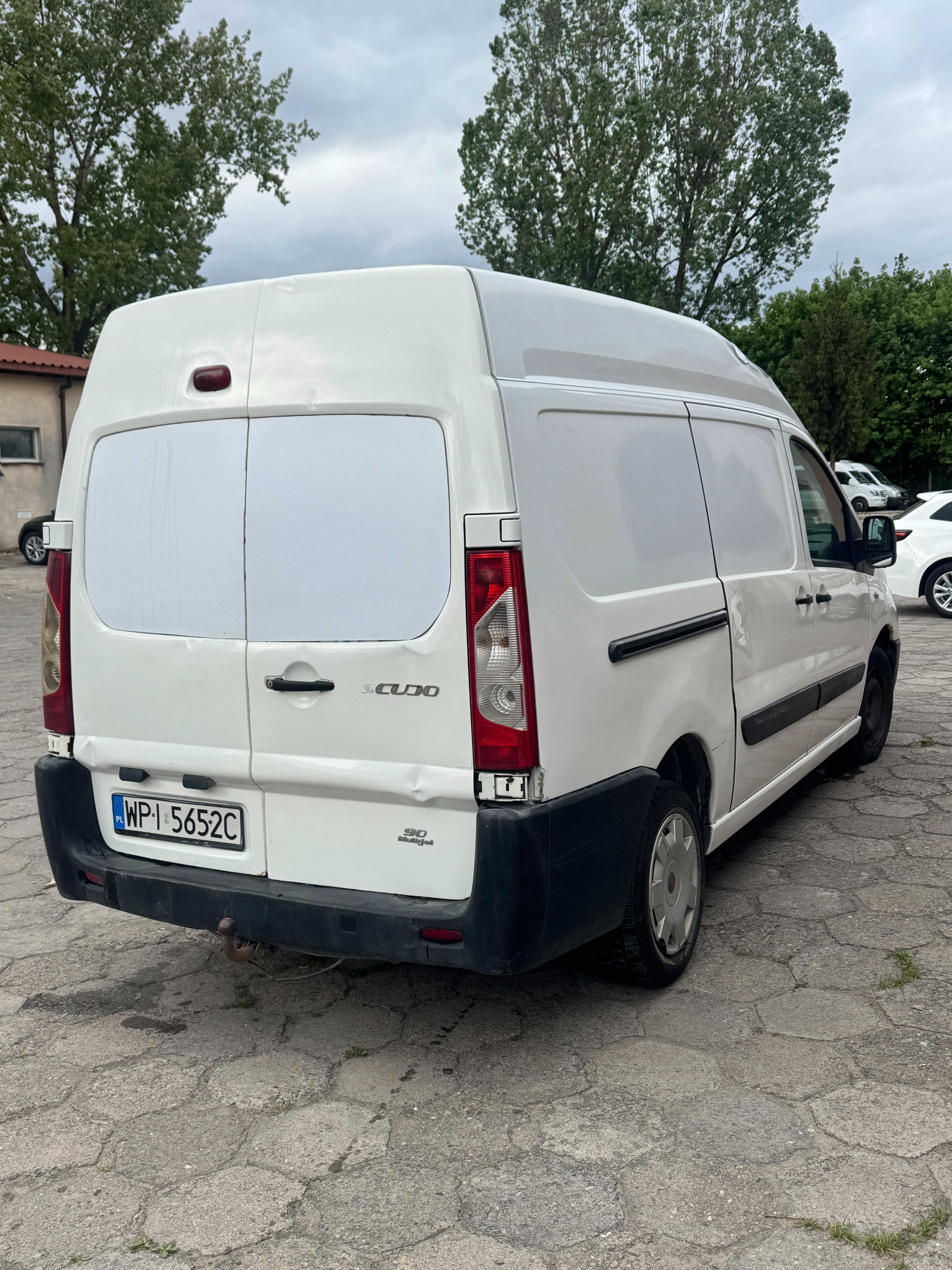 Fiat Scudo L2H2 1.6hdi zarejestrowany jezdzacy