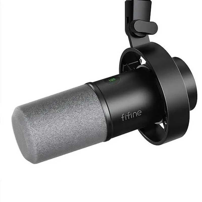 FIFINE K688 Динамічний мікрофон для запису подкастів, стрімів, відео