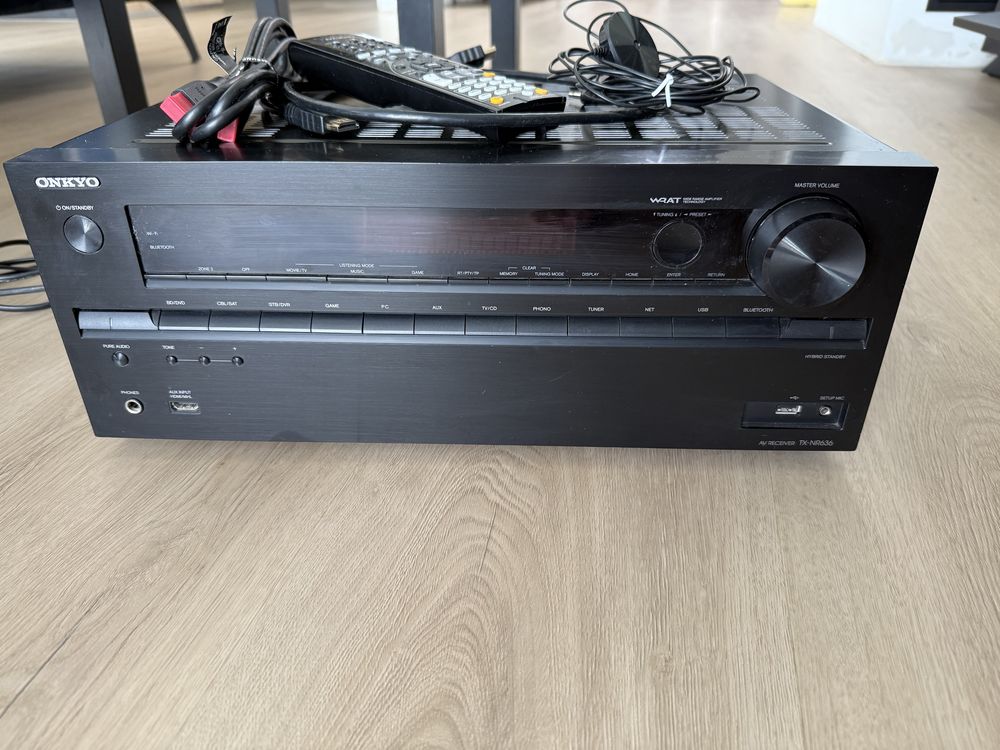 Onkyo TX-NR636 amplituner kina 7.2 3D 4K Ultra HD WiFi i Bluetooth
