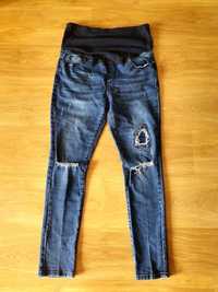 Spodnie jeansowe z dziurami Boohoo 42/44