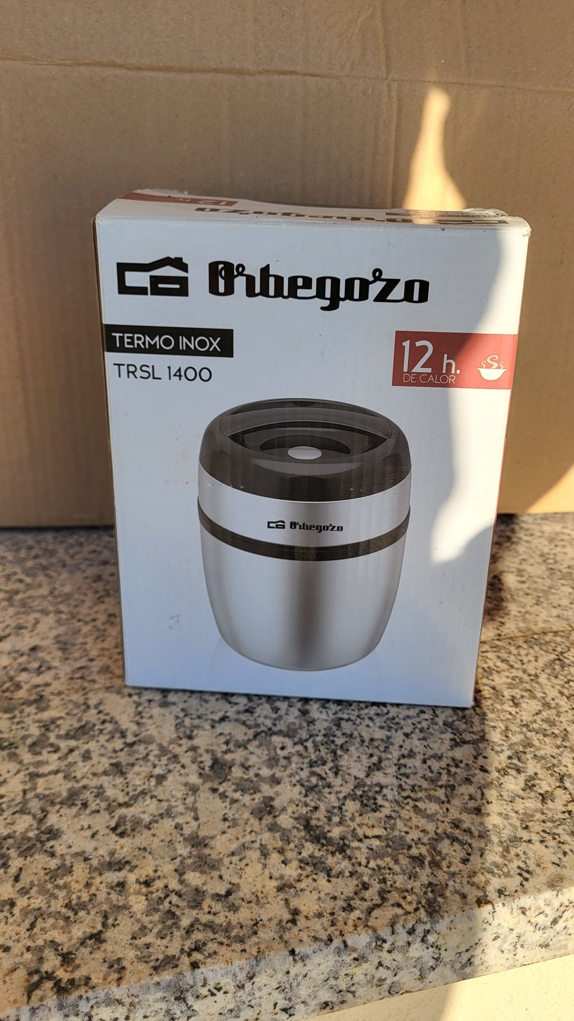 Termo inox e lancheira eletrica