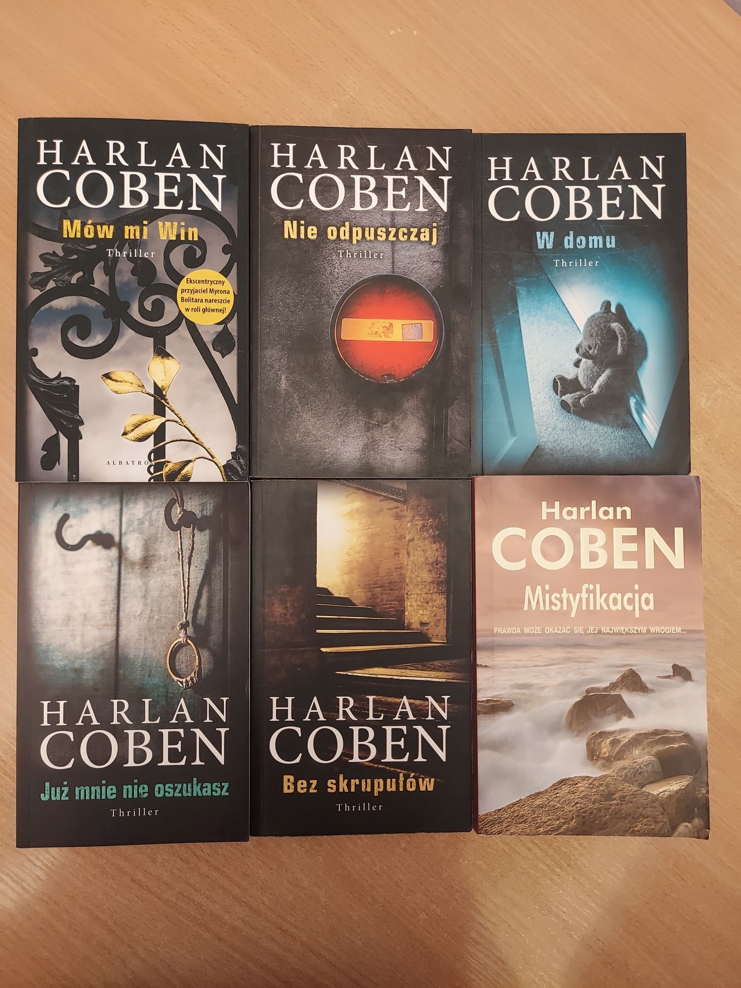 Harlan Coben zestaw 6 książek