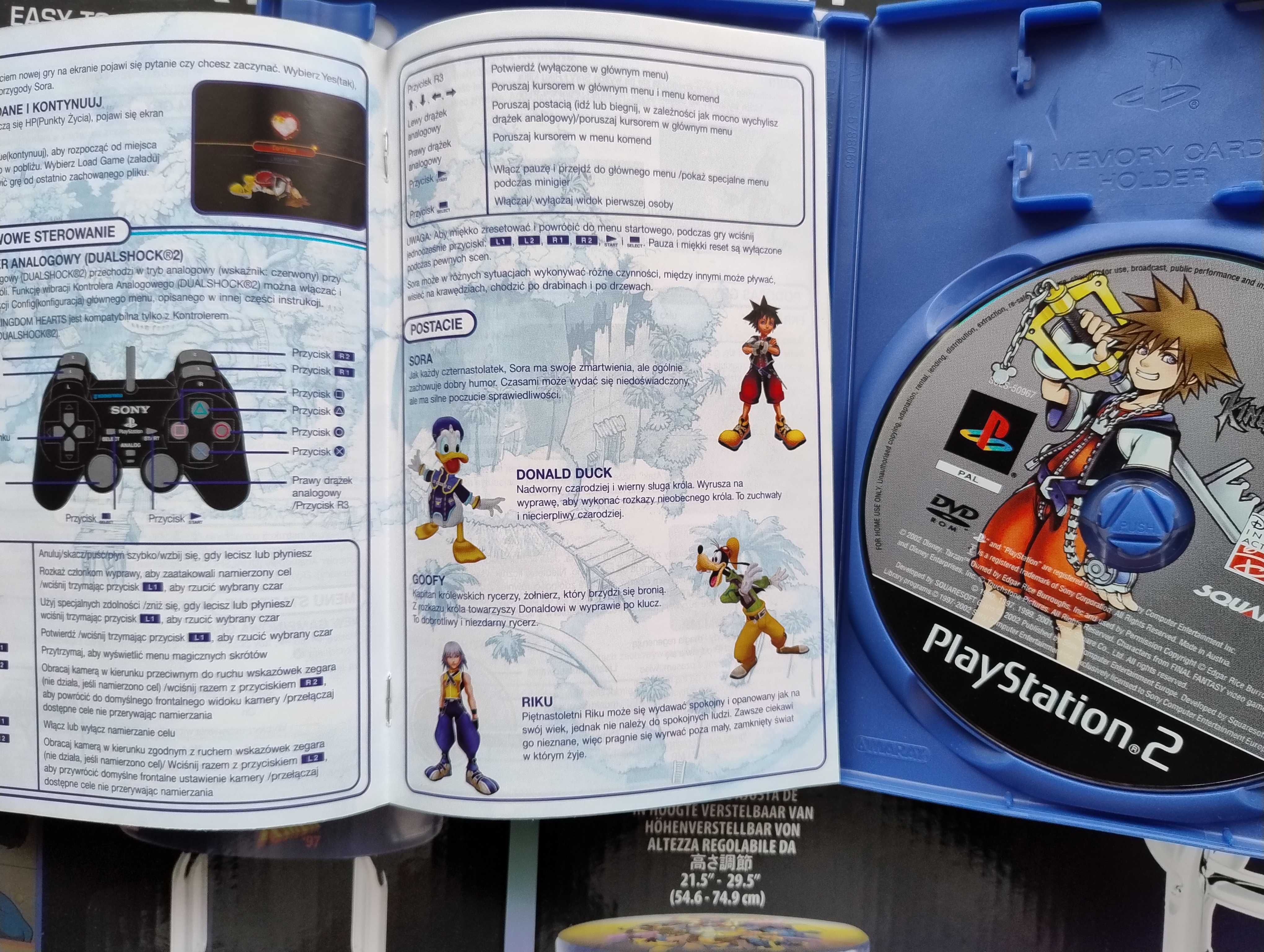 Kingdom Hearts PS2 ENG - Polska Dystrybucja!