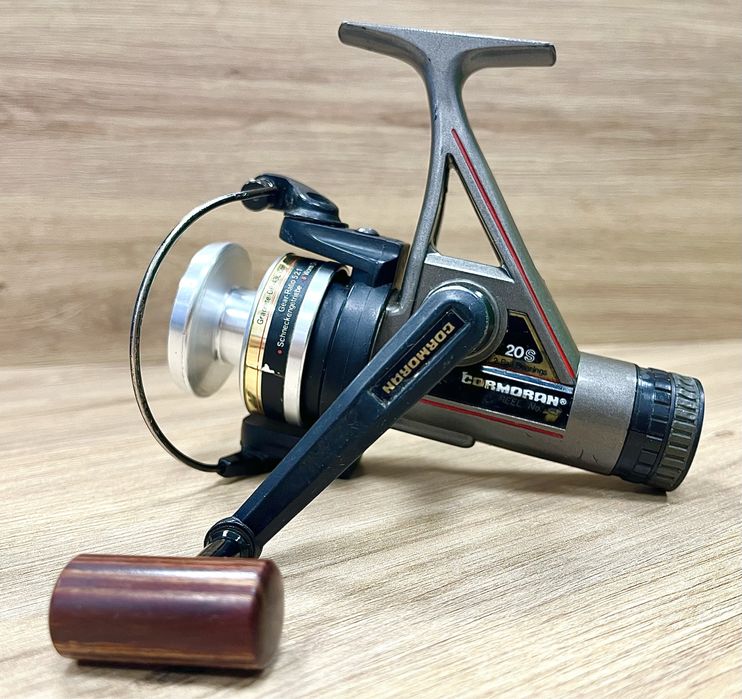 Kołowrotek wędkarski na przekładni ślimakowej CORMORAN S20 Reel No.1