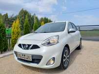Nissan Micra K13  2016 1.2  80 KM Biała Perła Full Opcja 93 tyś KM